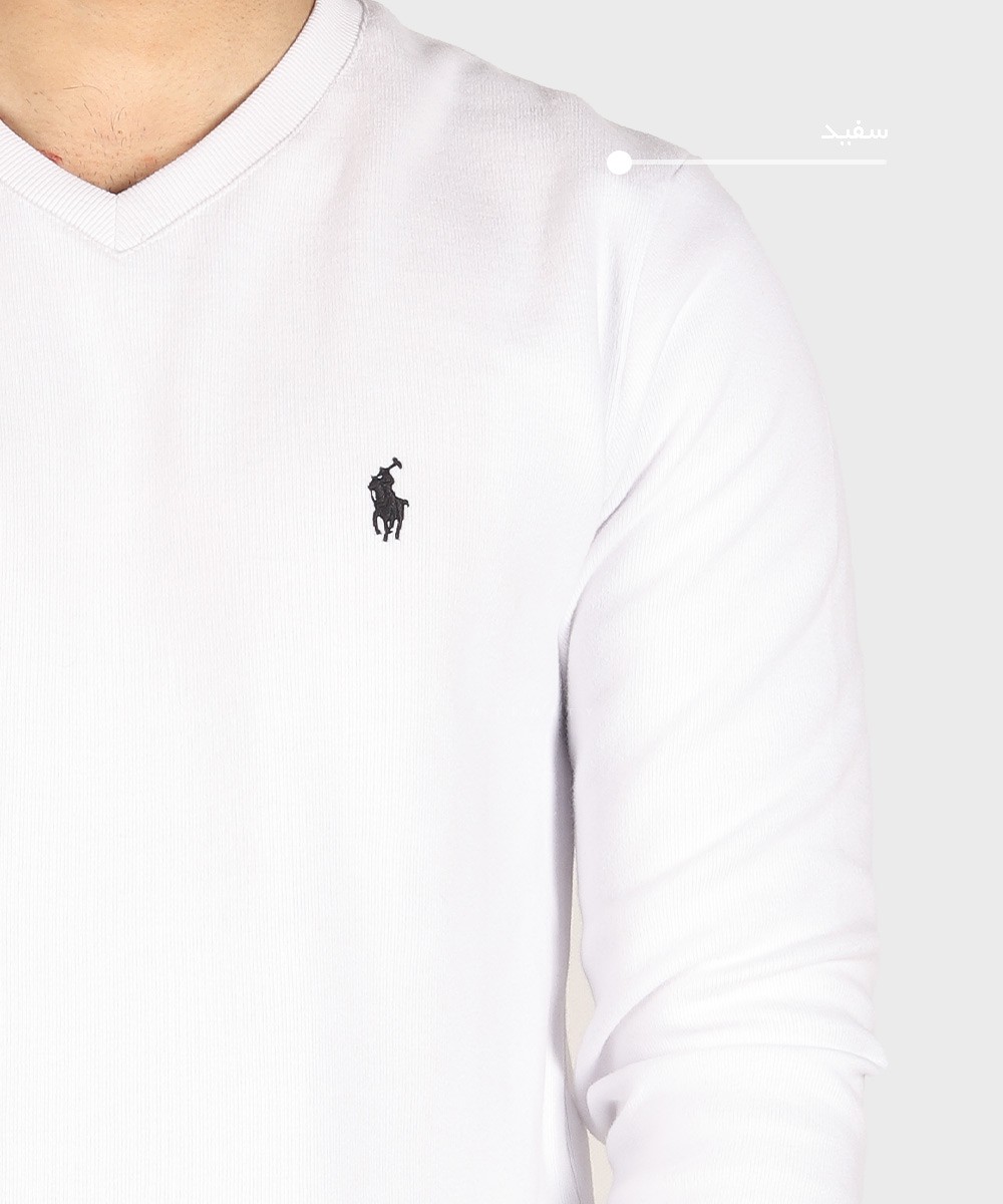 مشکی             سفید ملانژ آبی روشن کاربنی کرم پاییزه پلیور 1847  - تصویر 8