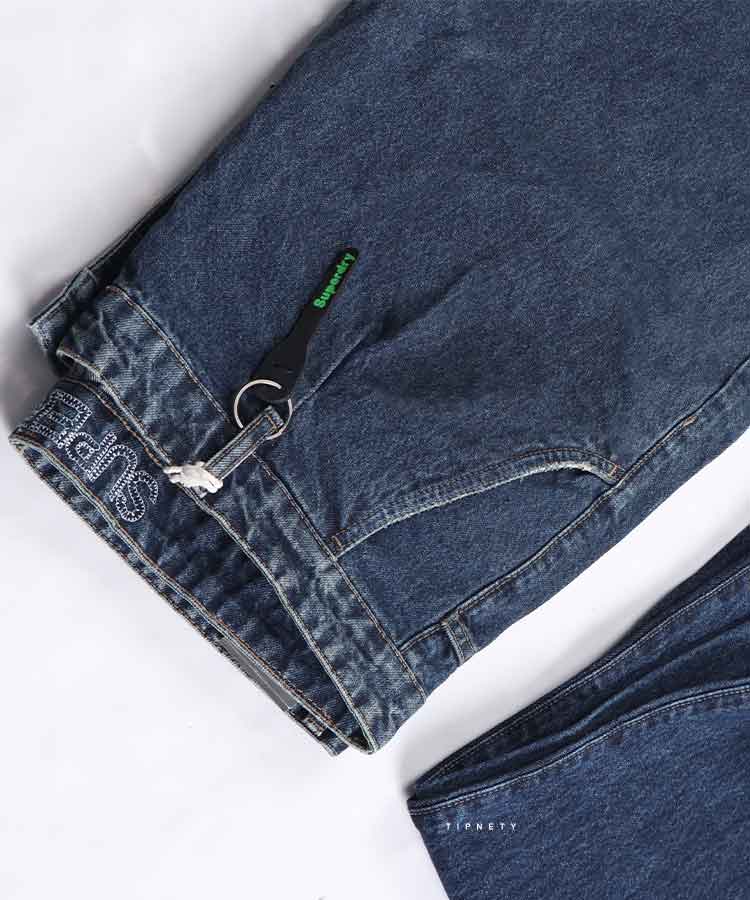     تیره           تیره سورمه ای                                   آبی تینت شلوار جین مام استایل 8013  - تصویر 4