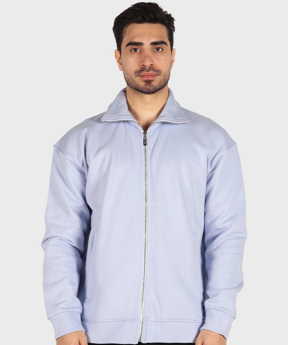                 سورمه ای مشکی شیری طوسی آبی روشن کرم قهوه ای پاییزه سویشرت 5086  - تصویر 5