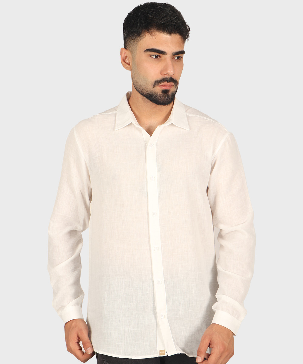                                           آبی خاکی قهوه ای شیری سبز مشکی پیراهن لش 4409  - تصویر 3