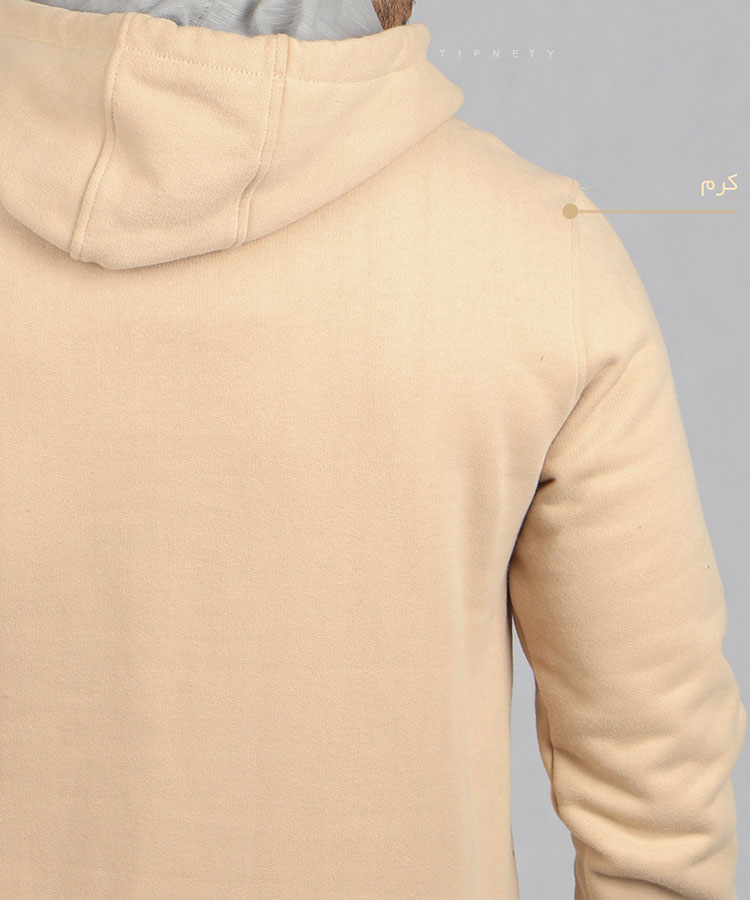                                                                                                                                                                                                         سورمه ای یشمی کرم آجری دودی آبی چرک سفید مشکی زیتونی پاییزه هودی 5233  - تصویر 6