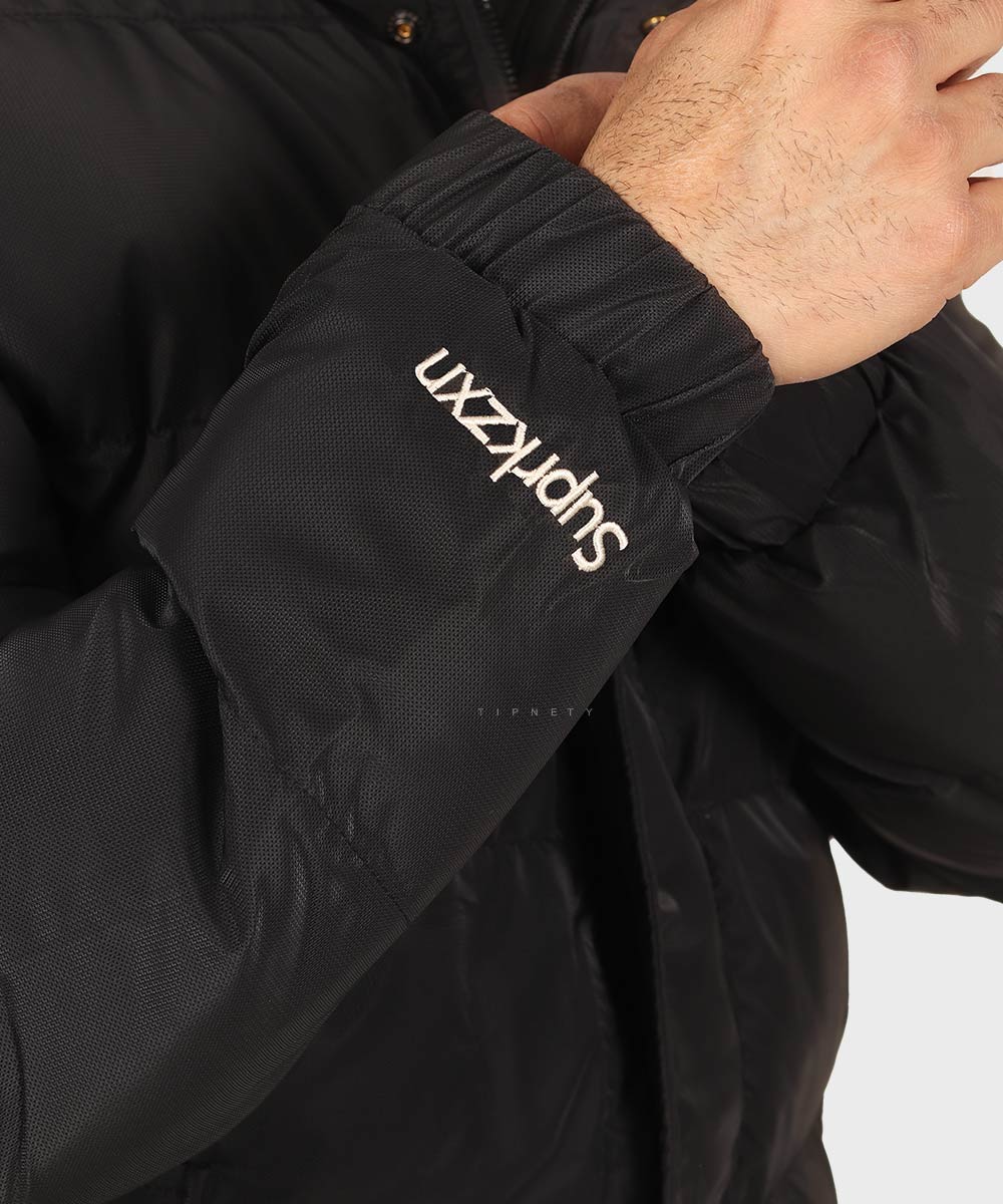                               صدری سبز سفید مشکی زمستانه کاپشن 0218  - تصویر 7