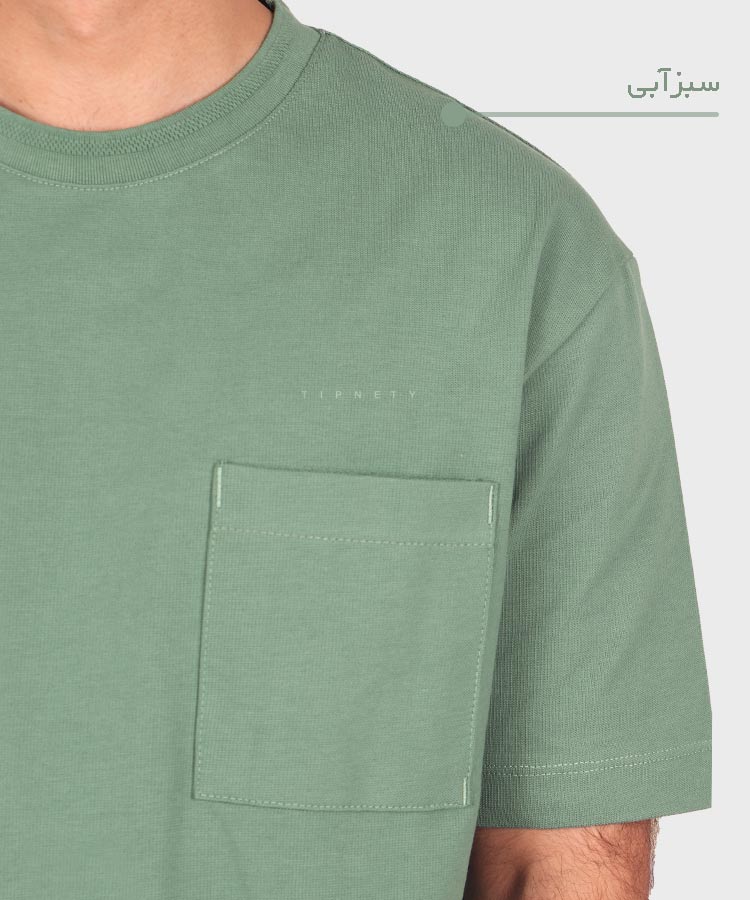                                                                 طوسی سفید سورمه ای مشکی آبی چرک زرشکی روشن سبز آبی تیشرت لش 2530  - تصویر 9