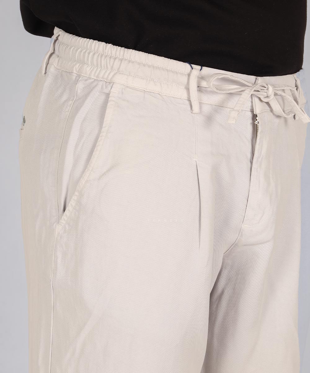             طوسی روشن شلوار پارچه ای اسلش 0085  - تصویر 5