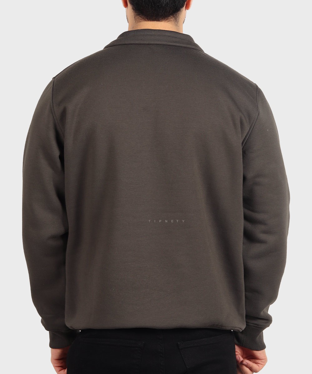               آبی روشن سورمه ای مشکی لجنی کرم روشن طوسی روشن پاییزه پلیور 0653  - تصویر 21