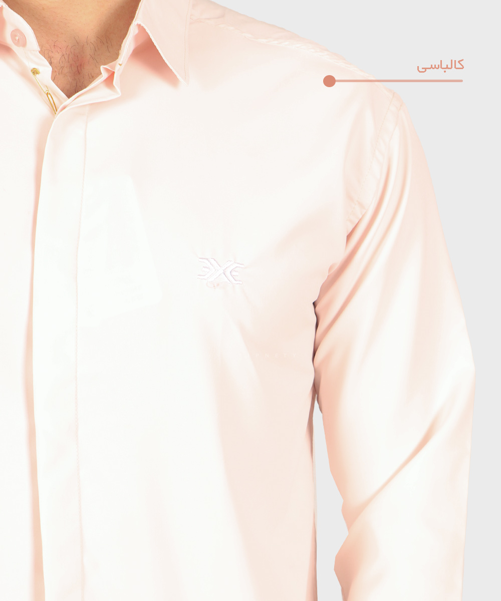               تیره             نوک مدادی یاسی آبی روشن شتری شیری کالباسی یاسی تیره خاکی سورمه ای مشکی لجنی کله غازی پیراهن آستین بلند فیت 1430  - تصویر 9