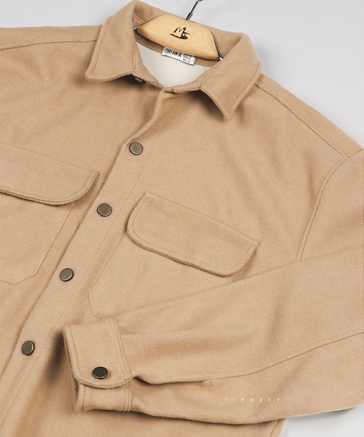                                                         سفید ملانژ نسکافه ای دودی کرم مشکی پاییزه ژاکت 1245  - تصویر 2