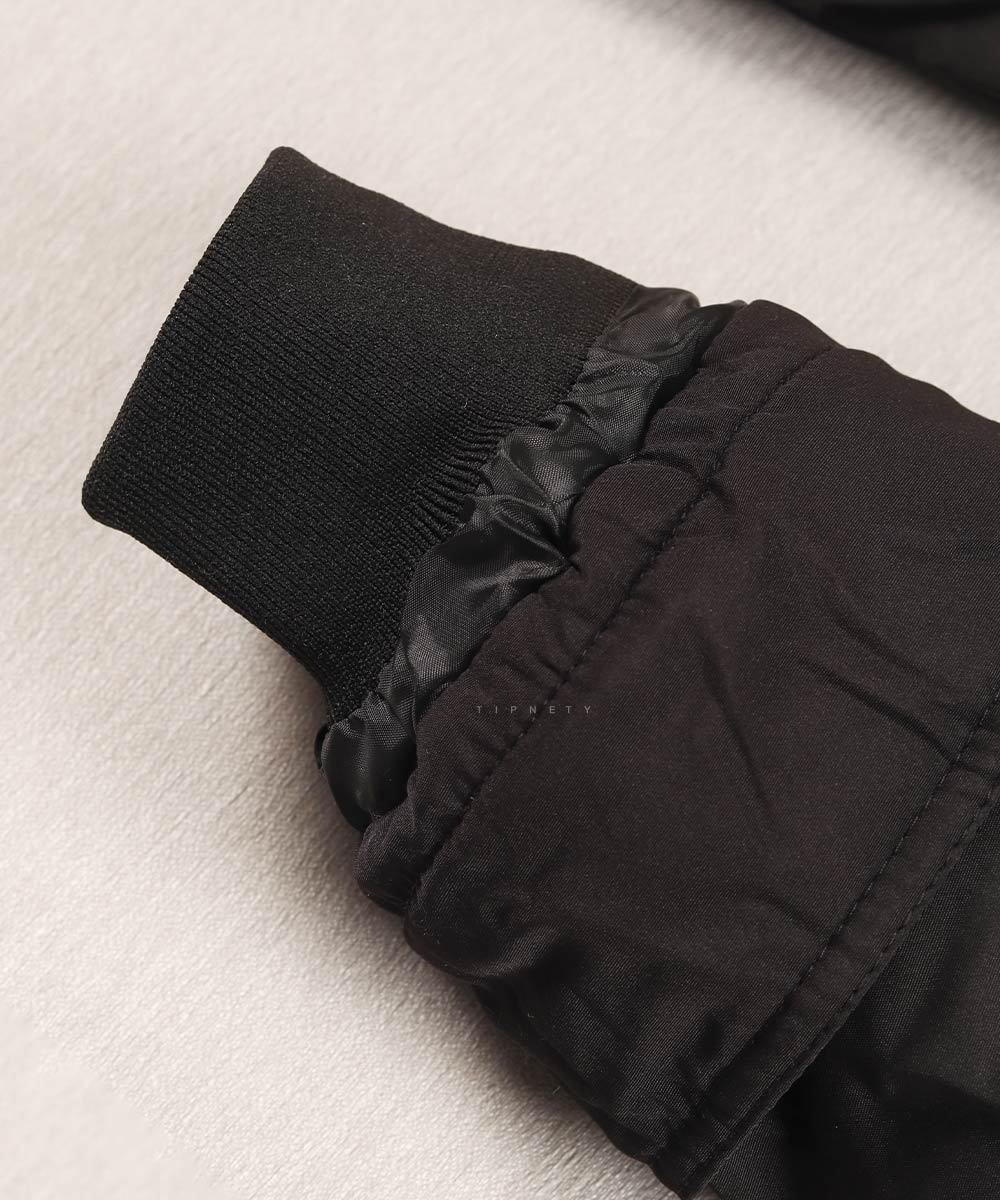                 لجنی شتری مشکی زمستانه کاپشن 1922  - تصویر 12