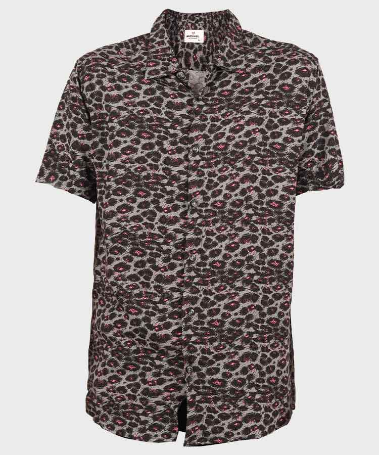 پیراهن مردانه هاوایی آستین کوتاه 2025