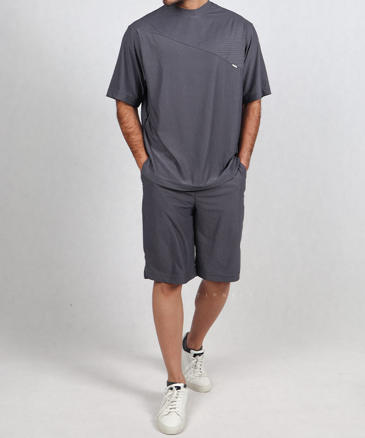                                                                                                                                                                                                                                                 سفید مشکی طوسی نسکافه ای یشمی راحتی ست 1305  - تصویر 6