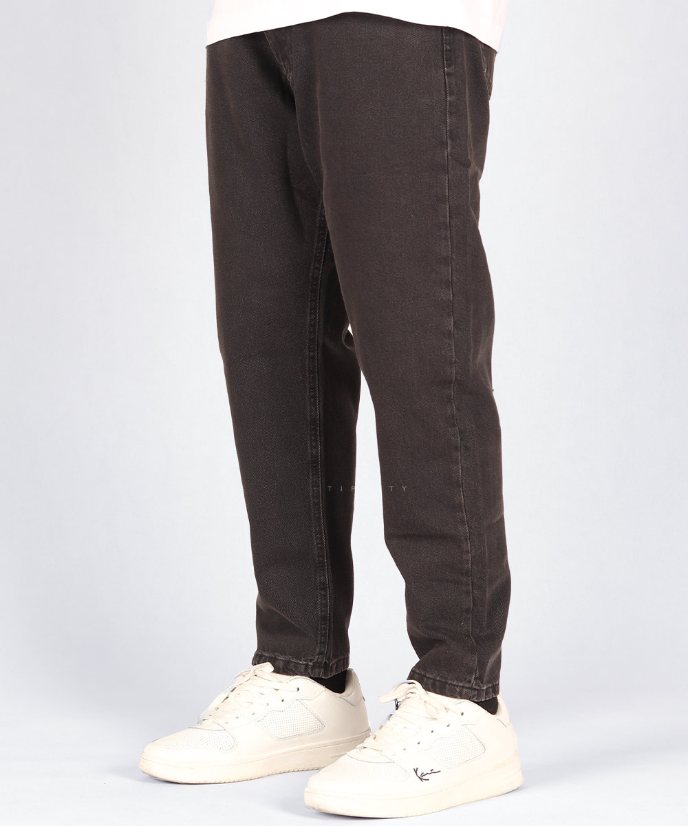                     ذغالی شلوار جین مام فیت 0350  - تصویر 6