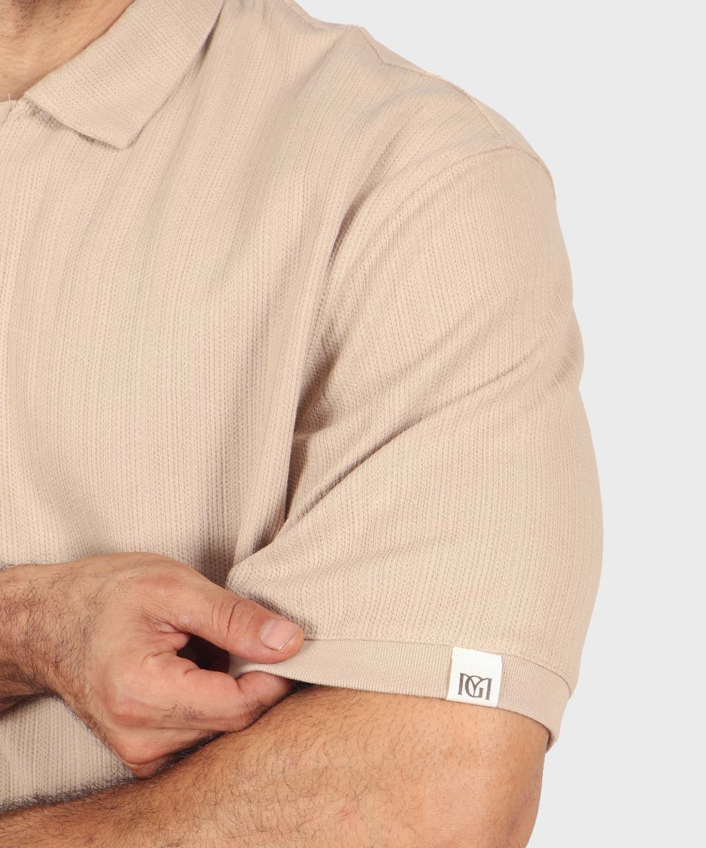             صدری مشکی کرم سورمه ای شیری تیشرت یقه دار 4208  - تصویر 15