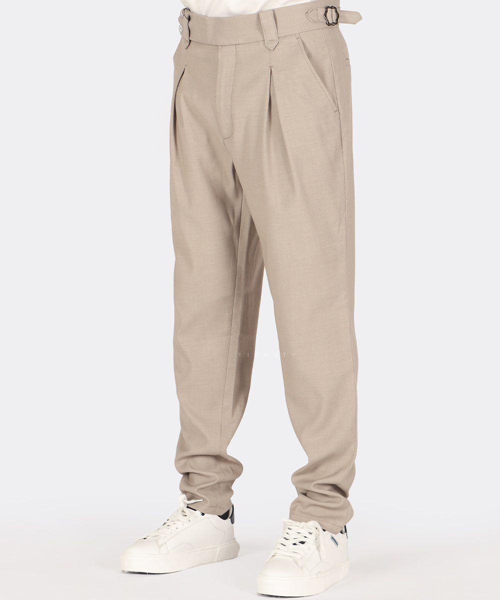                 نفتی طوسی مشکی کرم سورمه ای شلوار پارچه ای مام استایل 0925  - تصویر 5