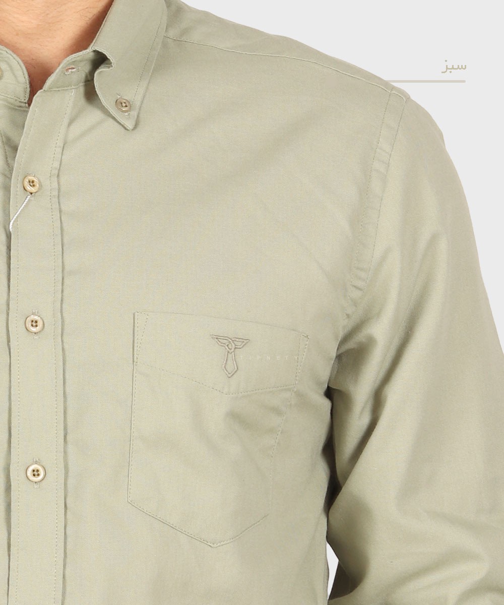 قهوه ای ذغالی سورمه ای لجنی مشکی سبز سفید آبی روشن پیراهن آستین بلند کلاسیک 3990  - تصویر 10