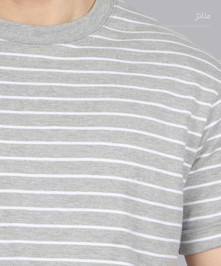                                                         ملانژ طوسی شیری تیشرت لش 1298  - تصویر 7