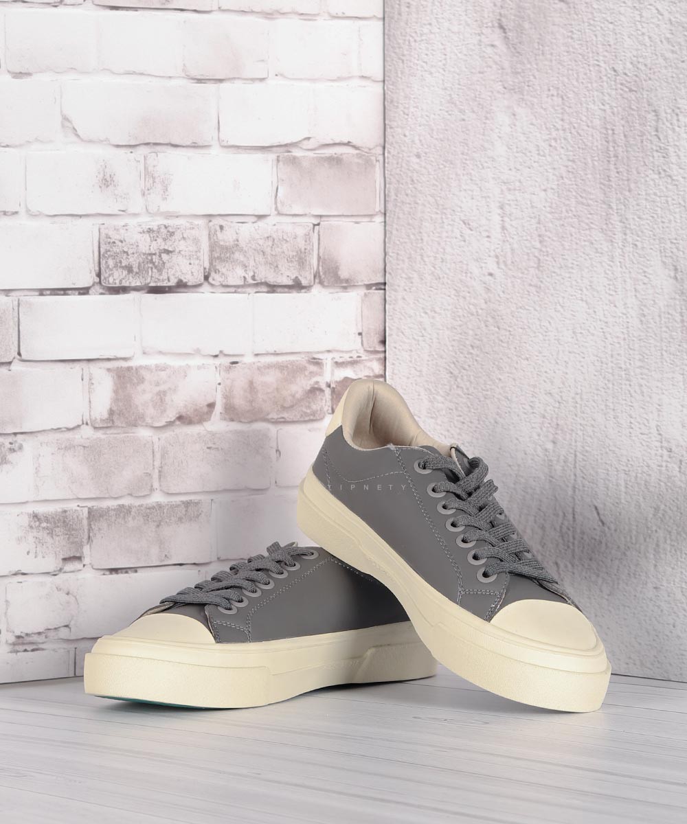 کفش ونس کژوال و طوسی تیره کد 0052