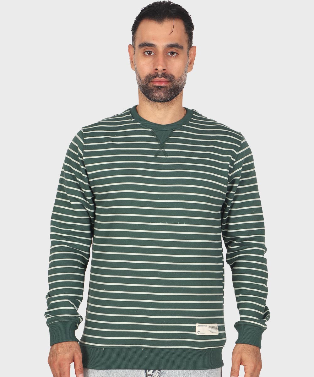                                     ملانژ آبی قهوه ای کرم سبز پاییزه پلیور 1532  - تصویر 5