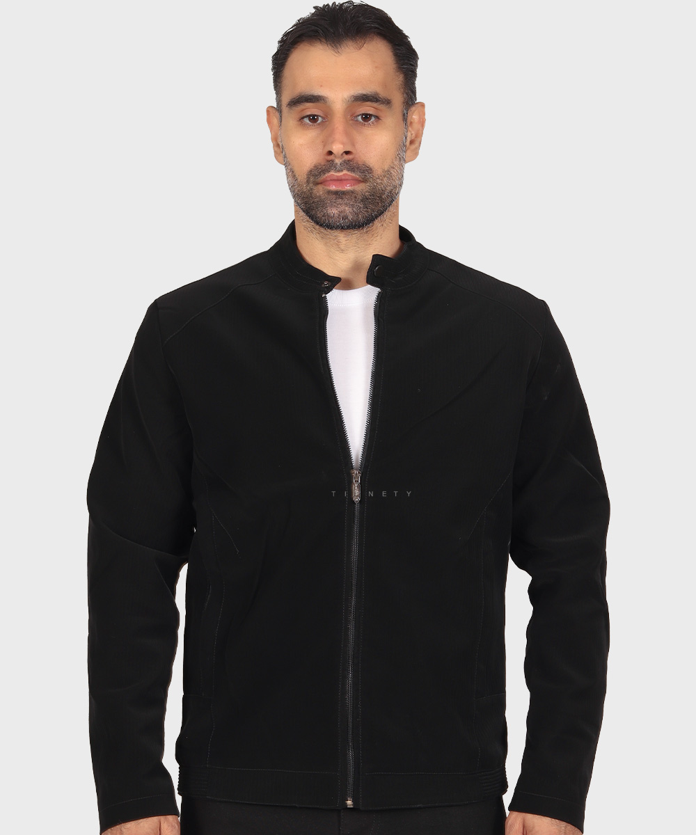 کت چرم مردانه ساده و اسپرت 2423