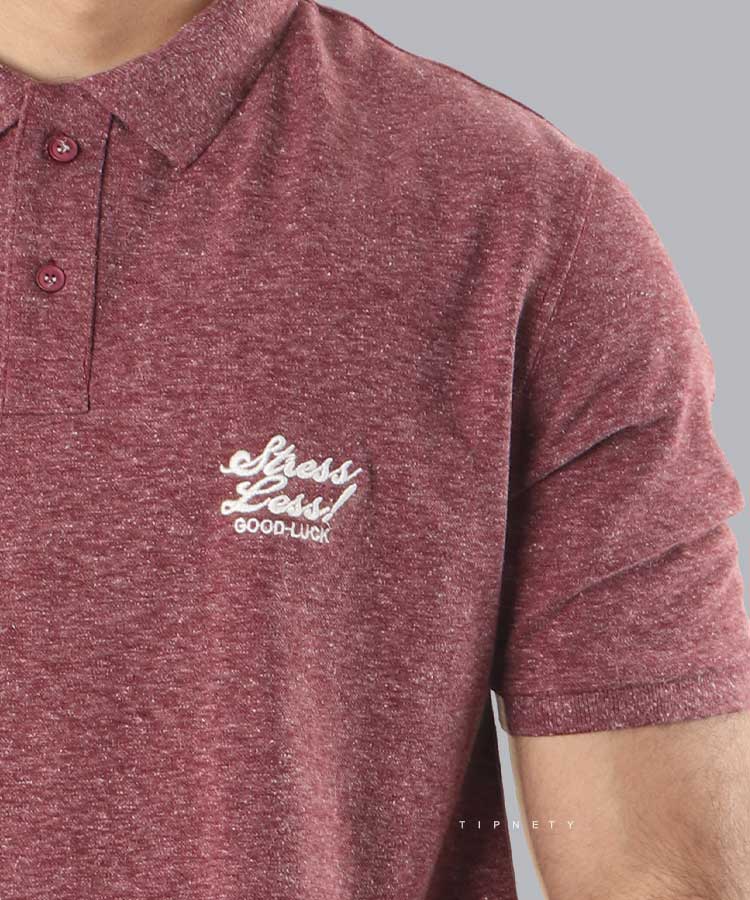                                                             سورمه ای لجنی نارنجی آبی فیروزه ای دودی سبز بنفش زرشکی تیشرت یقه دار 1250  - تصویر 4