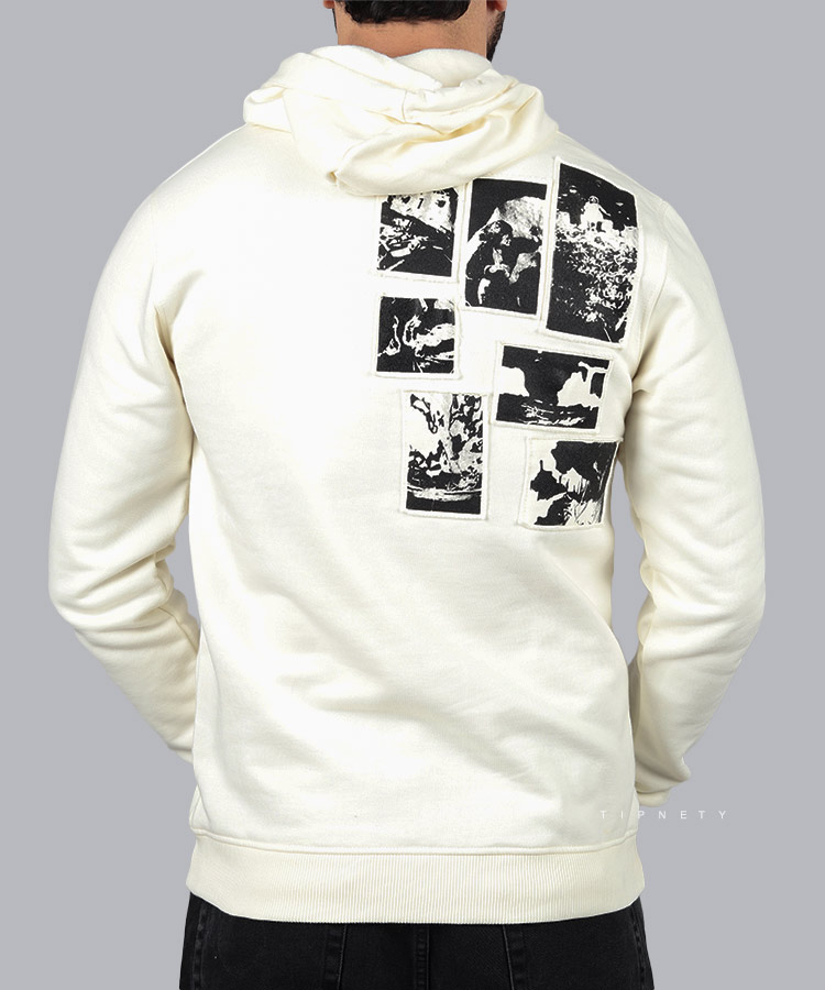                                                                                         شیری طوسی مشکی پاییزه هودی 1254  - تصویر 8