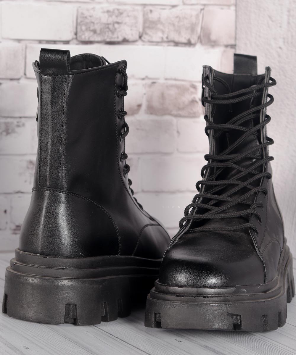     مشکی کفش بوت 0519  - تصویر 5