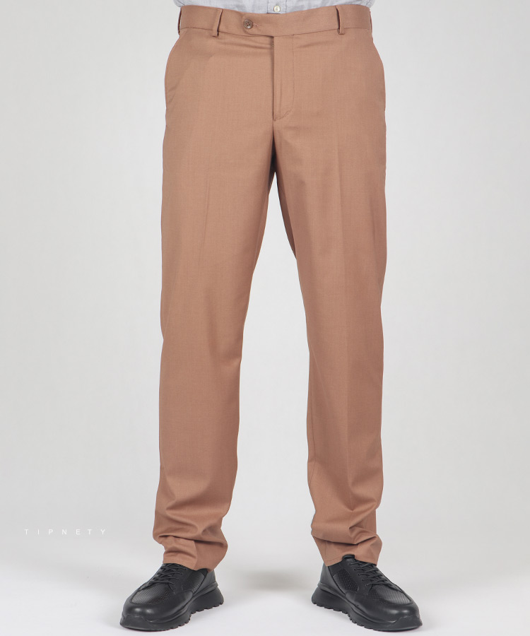                                           طوسی روشن شکلاتی کرم طوسی تیره سورمه ای مشکی شلوار پارچه ای راسته 0909  - تصویر 13