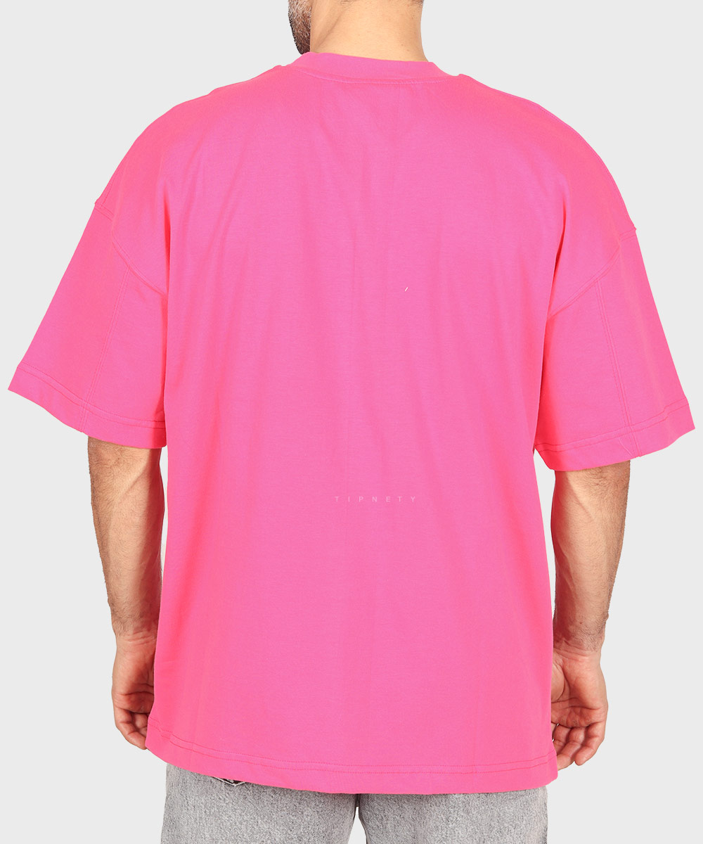                                     کرم روشن شیری مشکی کاربنی سبز شکلاتی نسکافه ای صورتی تیشرت لش 6218  - تصویر 10