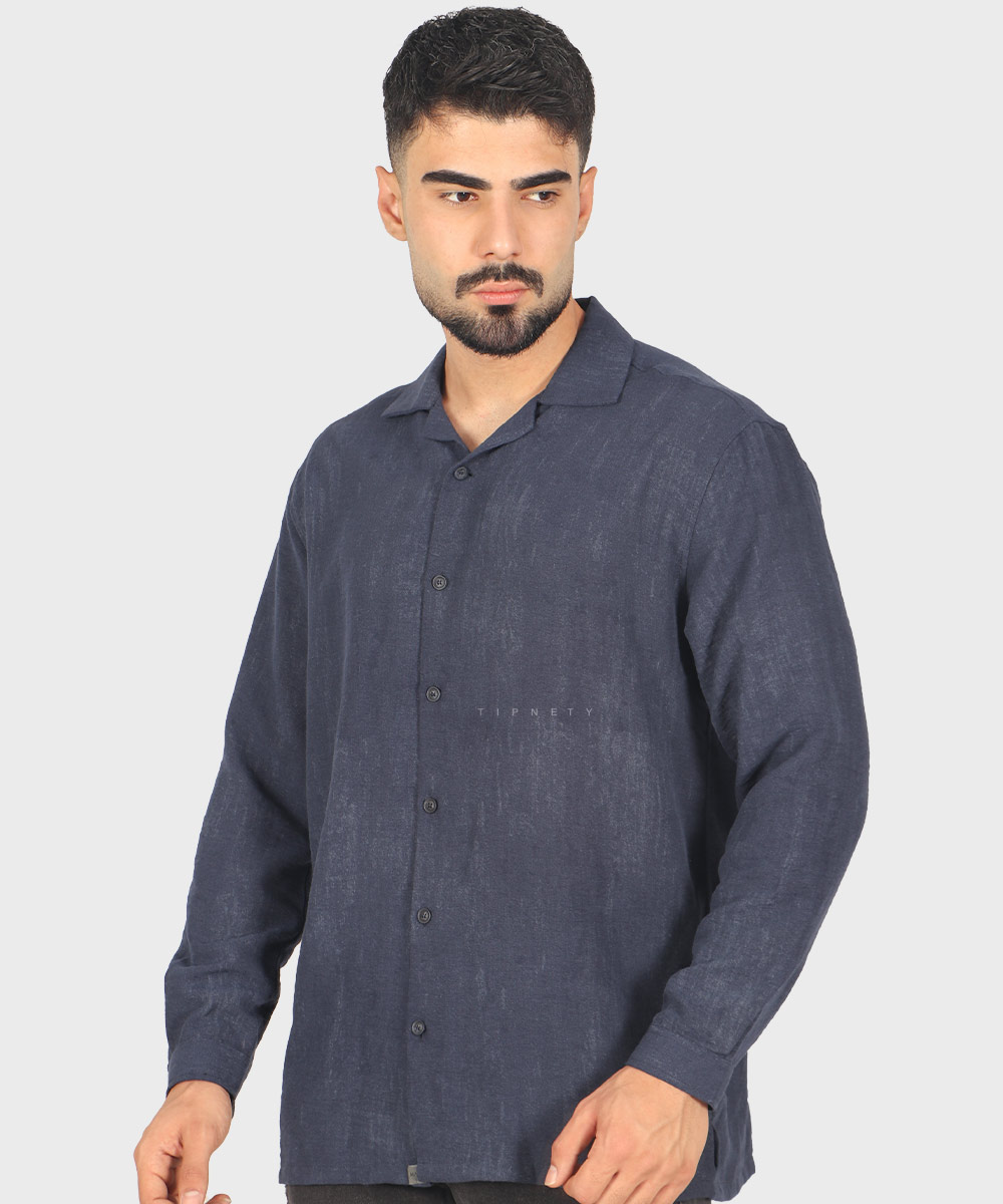                         مشکی استخوانی آبی روشن سورمه ای سبز پیراهن یقه انگلیسی 4410  - تصویر 4