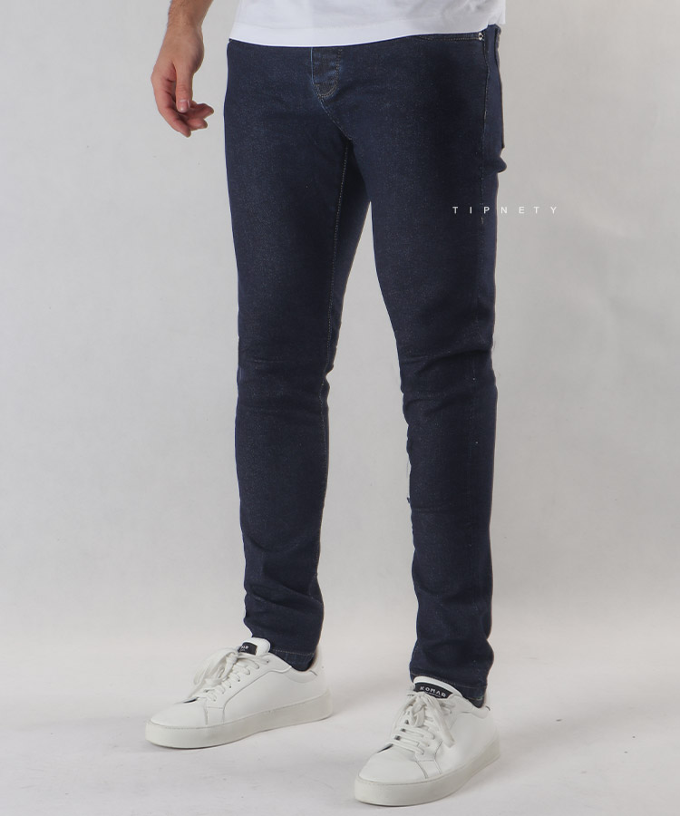 شلوار جین اسکینی مردانه ساده 3819