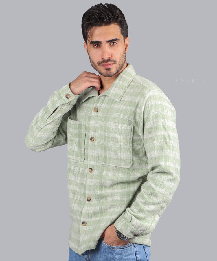 پیراهن مردانه پشمی پاییزه 4222