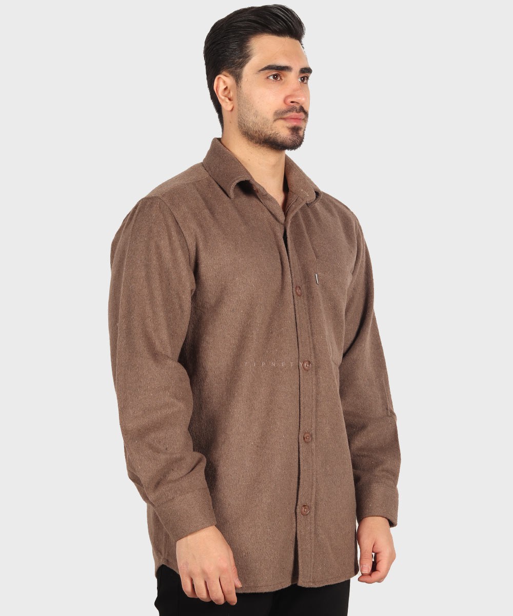                     قهوه ای دودی طوسی مشکی پاییزه پیراهن 0964  - تصویر 11