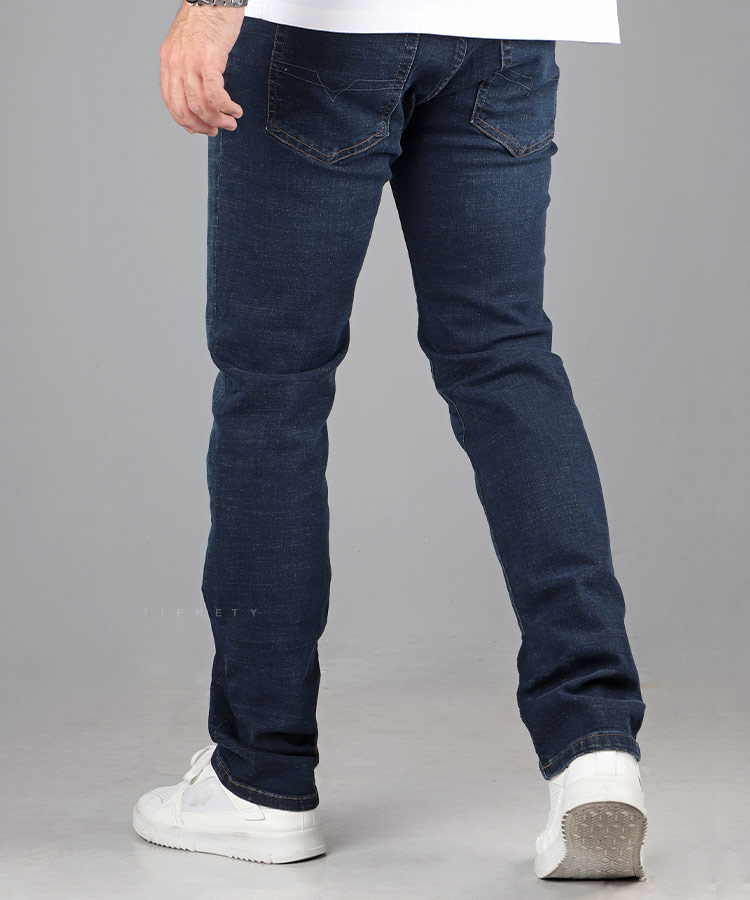                                                 تینت سورمه ای شلوار جین اسلیم 6047  - تصویر 5