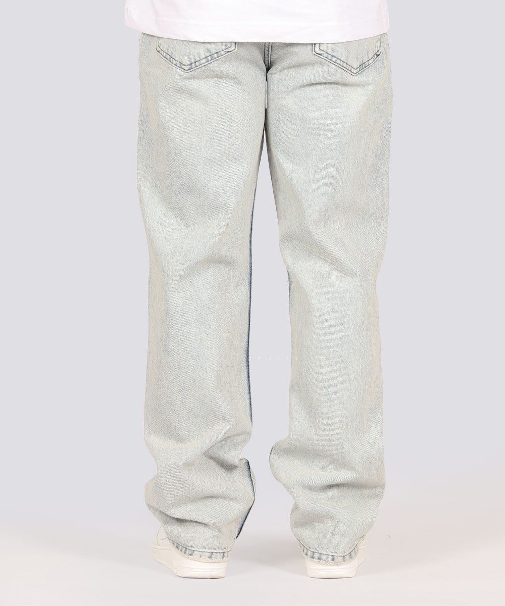     آبی یخی شلوار جین بگ استایل 0160  - تصویر 5