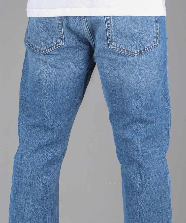                             آبی شلوار جین مام فیت 5010  - تصویر 3