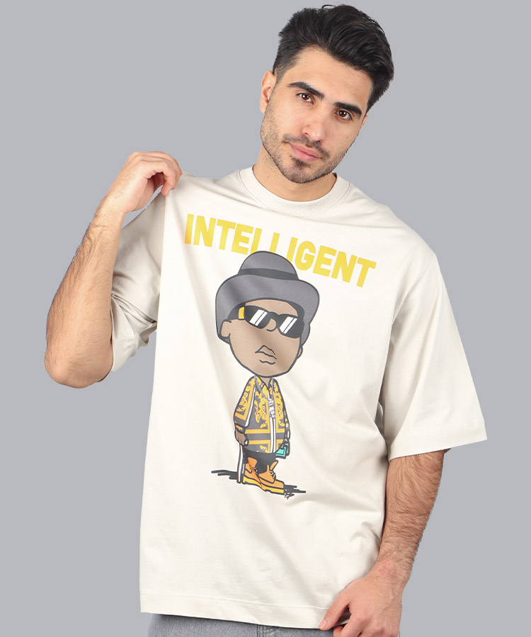 تیشرت لش طرح دار مردانه 1335