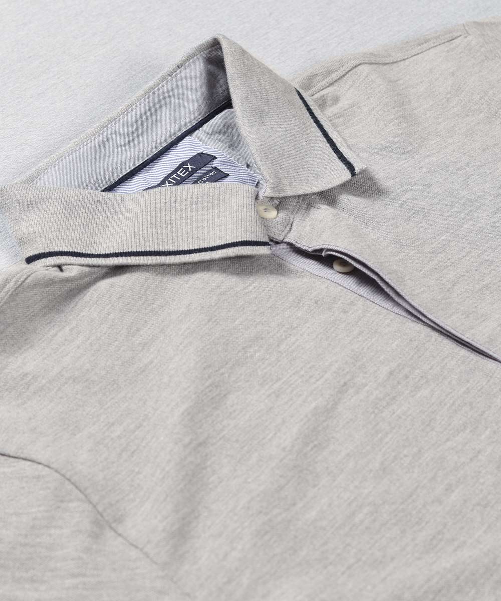 ملانژ سورمه ای مشکی تیشرت یقه دار 0569  - تصویر 20