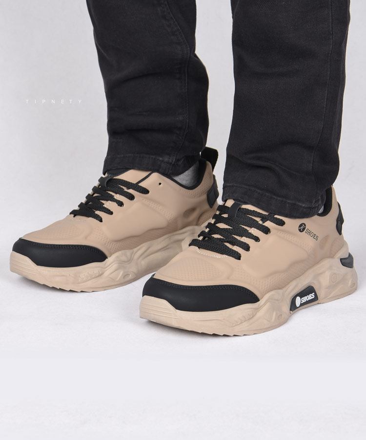                                                                         مشکی سورمه ای قهوه ای کفش روزمره (کتانی) 1713  - تصویر 4