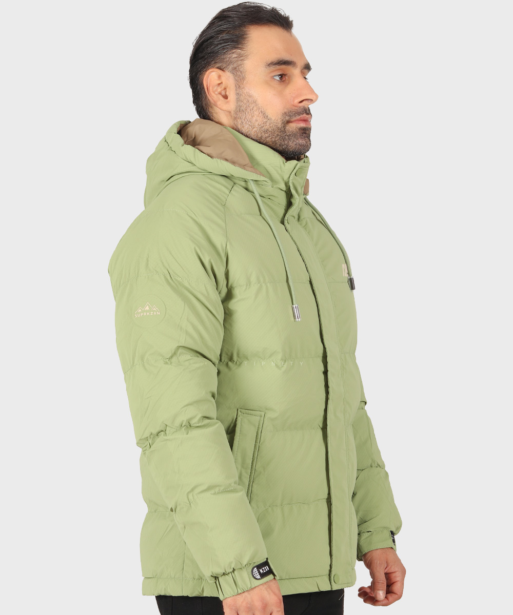                               یاسی تیره خاکی مشکی شیری زمستانه کاپشن 0305  - تصویر 21