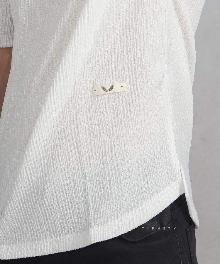                                           مشکی سفید تیشرت لش 1758  - تصویر 3