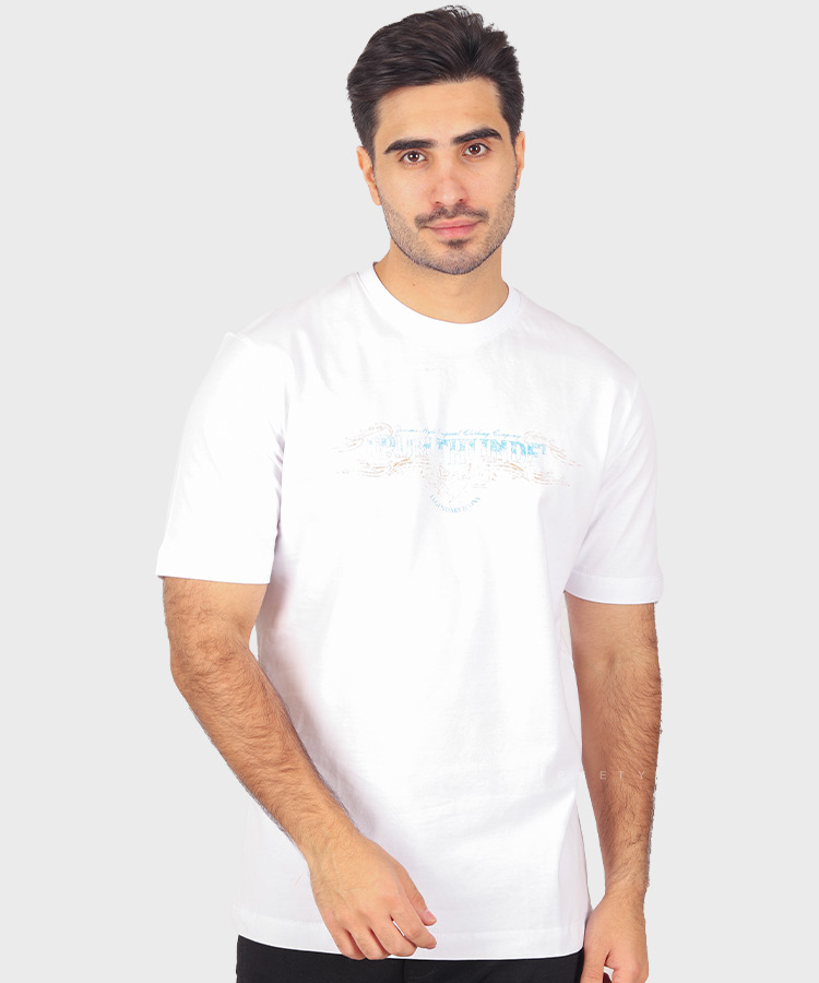                   سفید مشکی تیشرت چاپی 1397  - تصویر 3