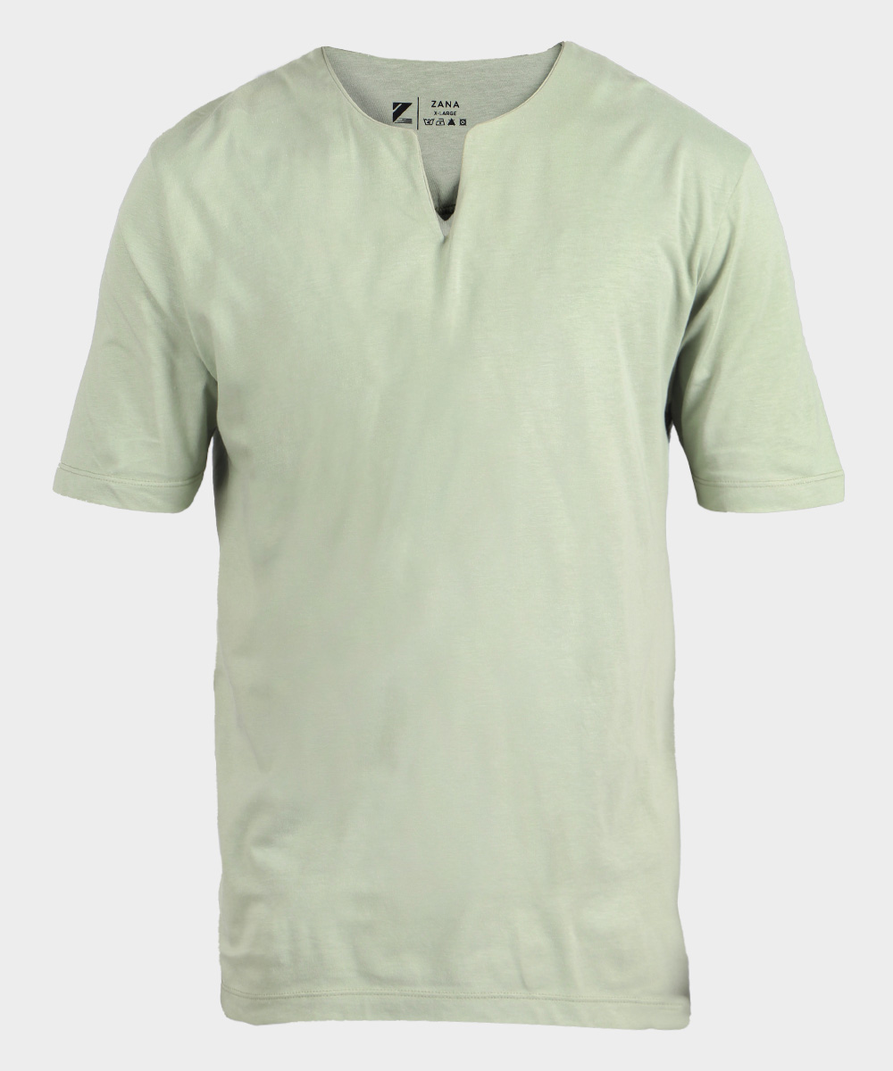 تیشرت لش دخترانه یقه کوبایی 1188