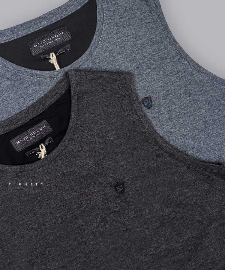 تاپ مردانه ساده آستین حلقه ای 8121