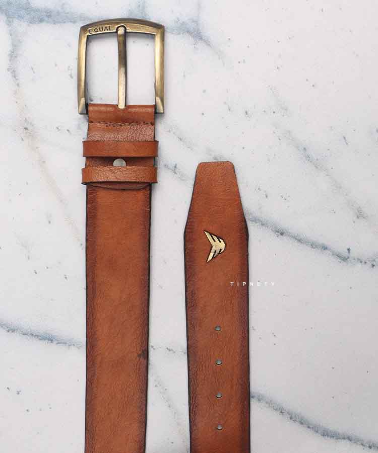 کمربند اسپرت مردانه ساده و چرمی 3107