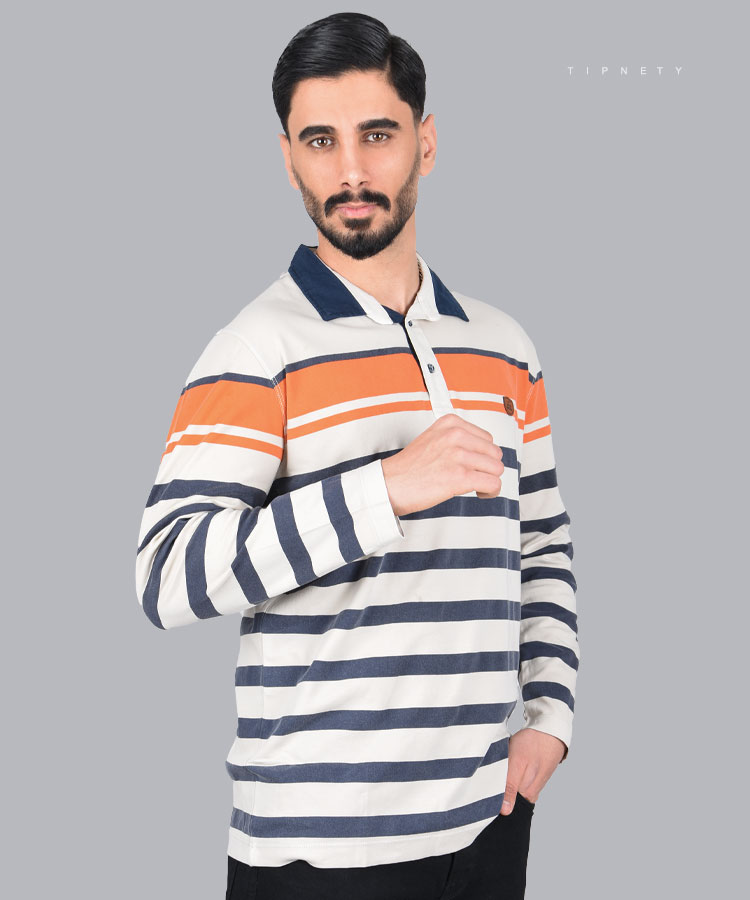                                                                                 قرمز سبز آبی نارنجی پاییزه تیشرت 1290  - تصویر 3