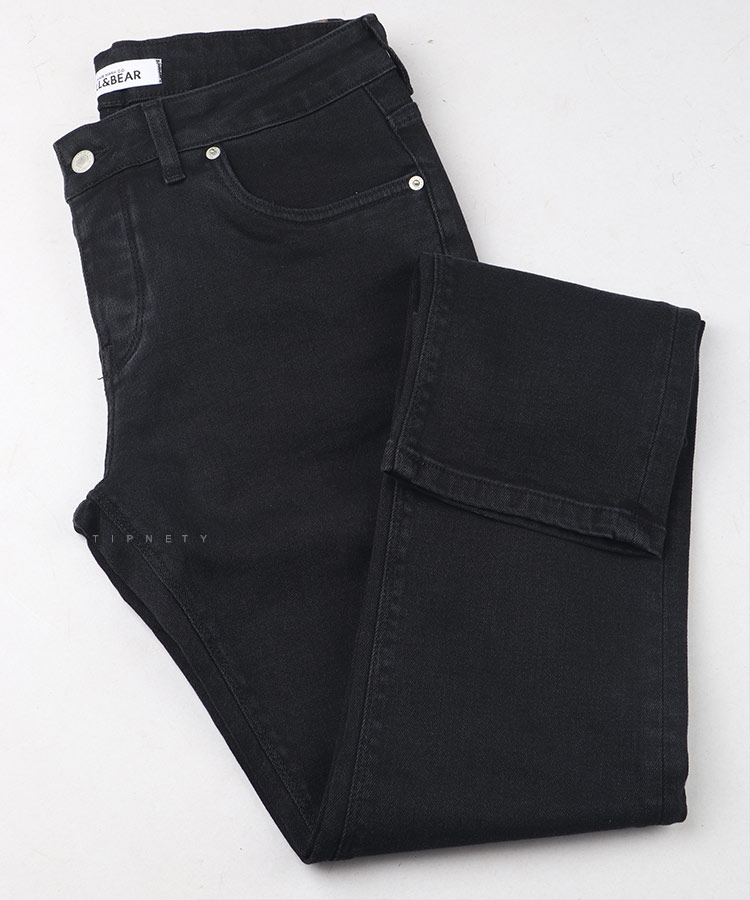                       تیره   طوسی طوسی تیره آبی ذغالی سورمه ای مشکی شلوار جین اسلیم 3677  - تصویر 3