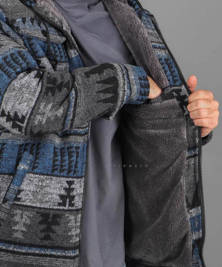                                                                                                                         طوسی قهوه ای آبی مشکی زمستانه کاپشن 7004  - تصویر 5