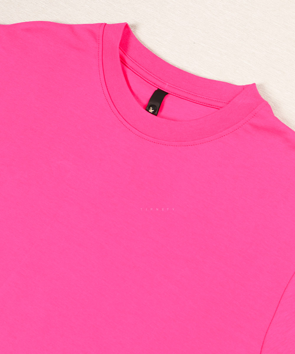 تیشرت لش صورتی و ساده 8141