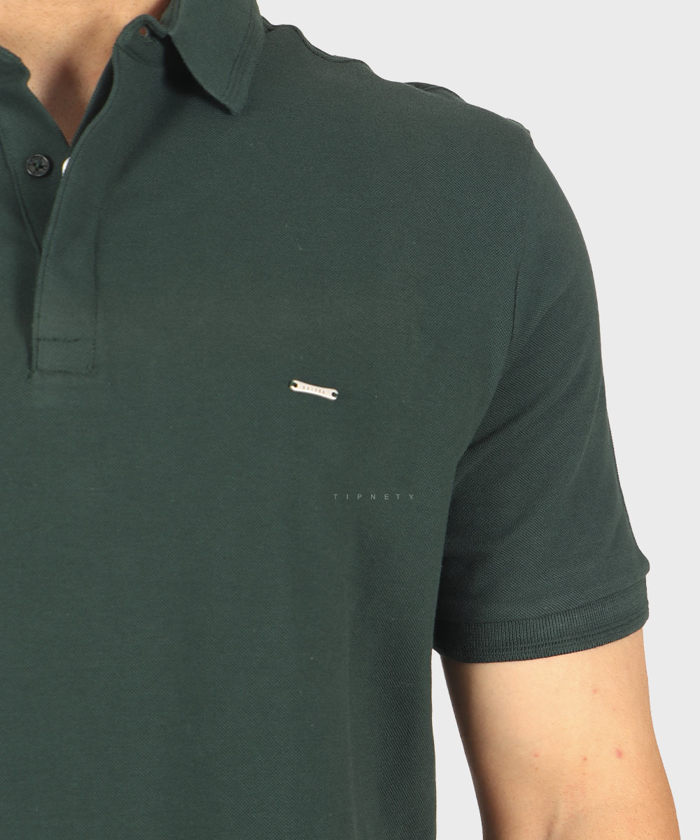         یشمی تیشرت یقه دار 0601  - تصویر 3