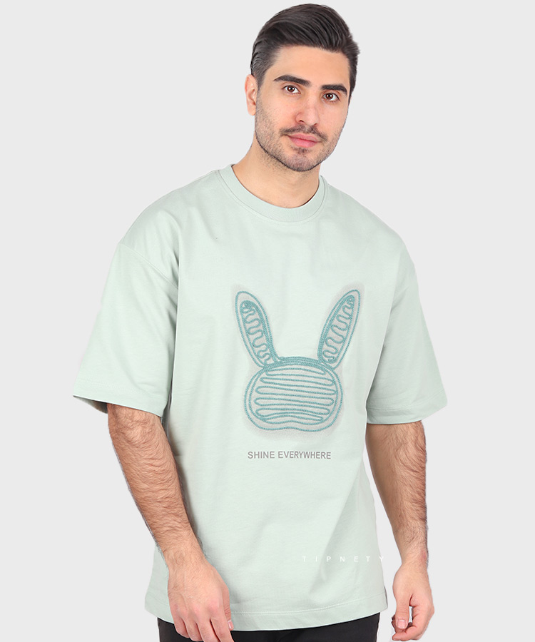 تیشرت لش طرح خرگوش 3617