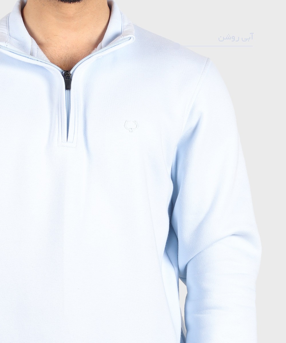               آبی روشن سورمه ای مشکی لجنی کرم روشن طوسی روشن پاییزه پلیور 0653  - تصویر 7